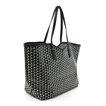Moynat X KASING LUNG Calfskin Canvas M Labubu Tote GM Black 4 of 11
