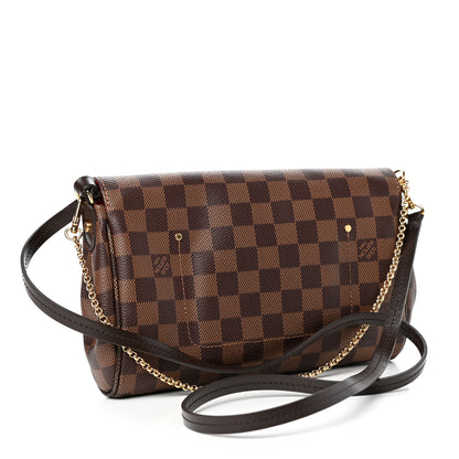 Louis Vuitton Damier Ebene Favorite MM 3 of 9
