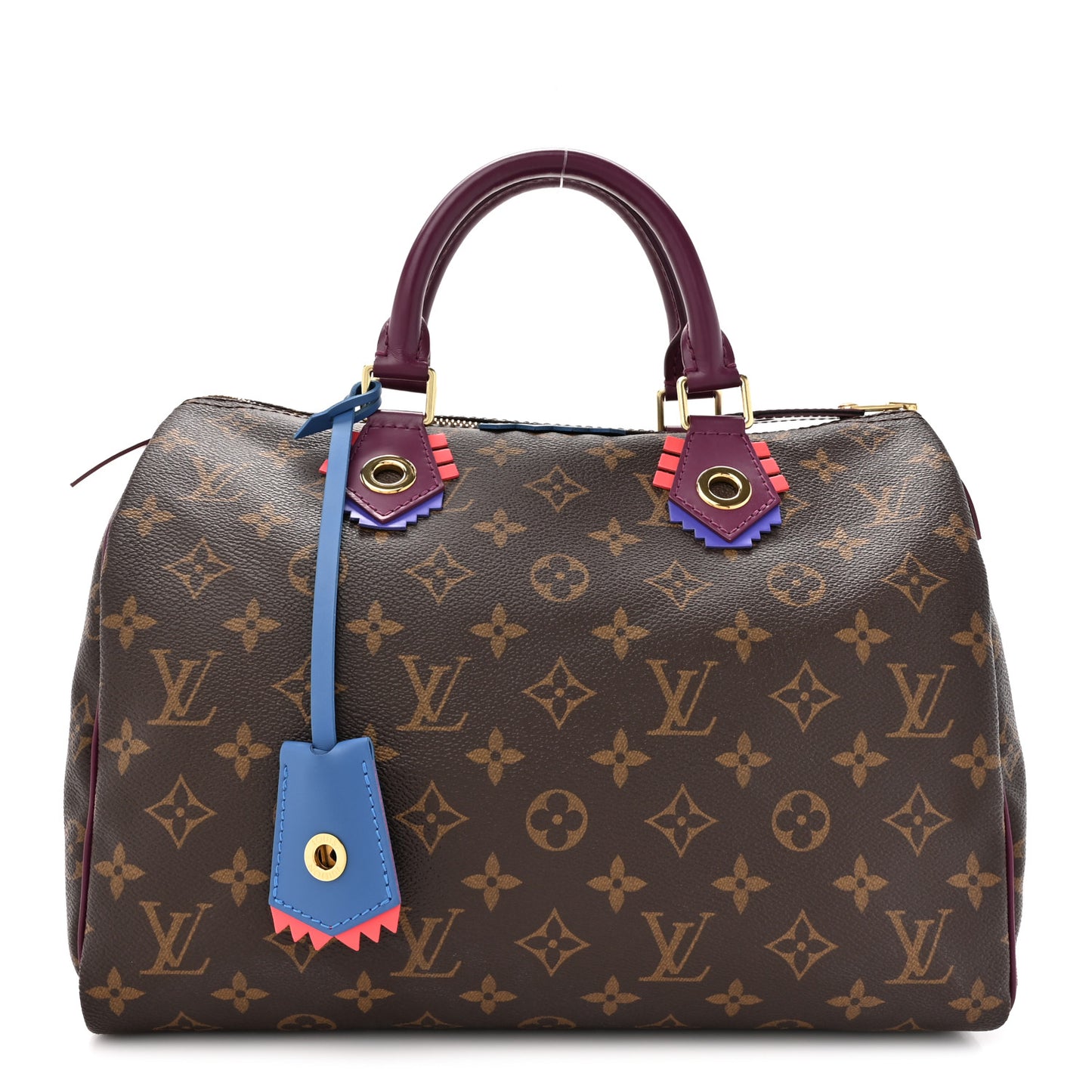 Monogram Totem Speedy 30 Magenta