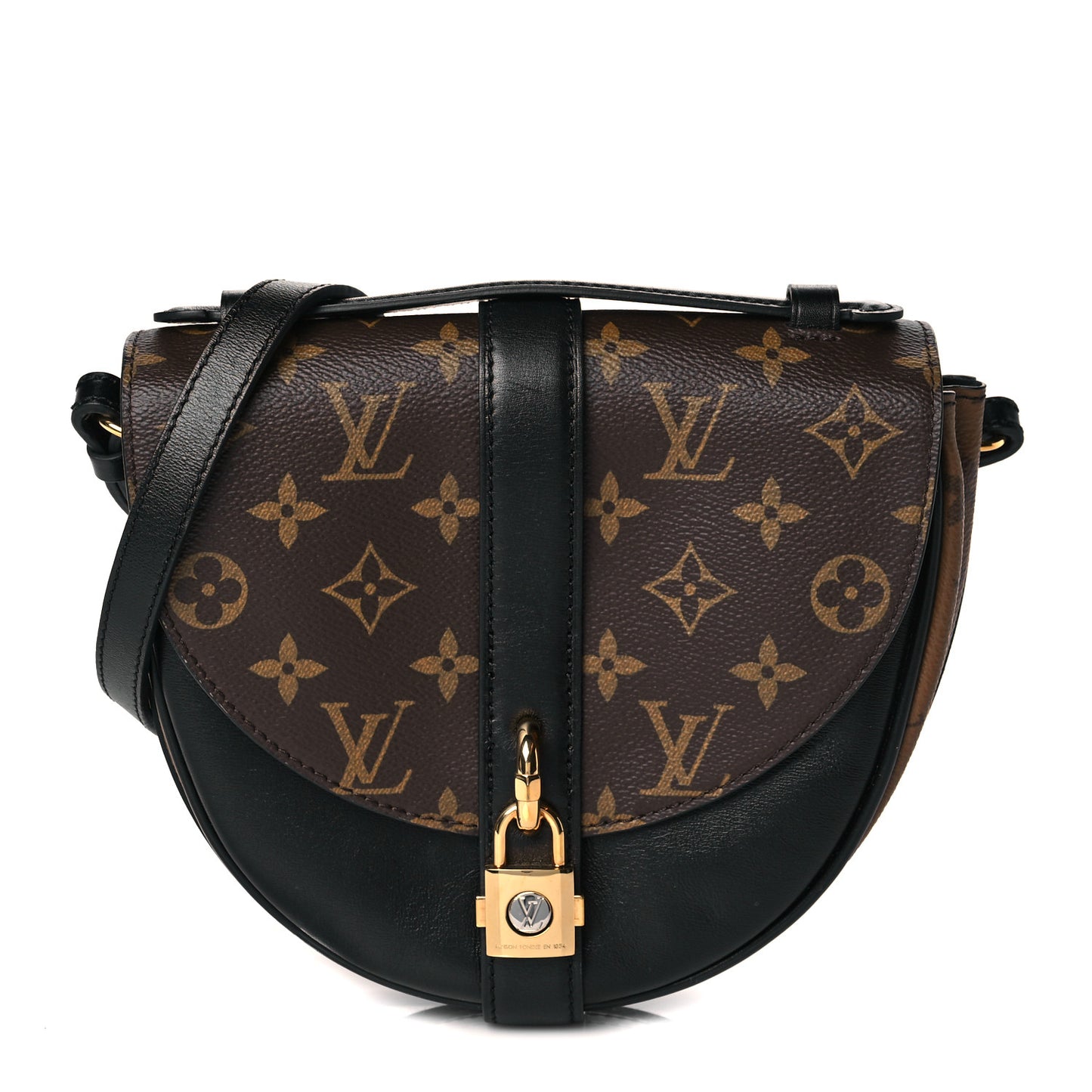 Reverse Monogram Chantilly Lock Black
