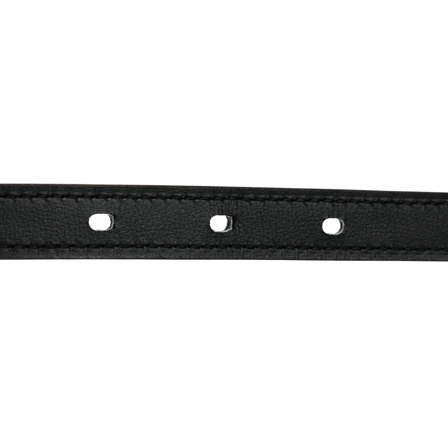 Box Calfskin Lizard Pop H Trio 15 Belt 75 30 Black