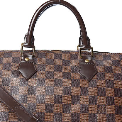 Louis Vuitton Damier Ebene Speedy Bandouliere 35 9 of 9