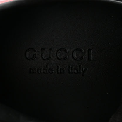 Gucci GG Supreme Monogram Ayers Web Mens New Ace Sneakers 8 Black 8 of 10