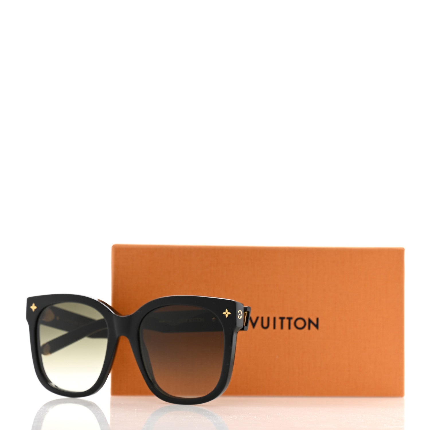 Louis Vuitton Acetate My Monogram Cat Eye Sunglasses Z1729W Black 7 of 7