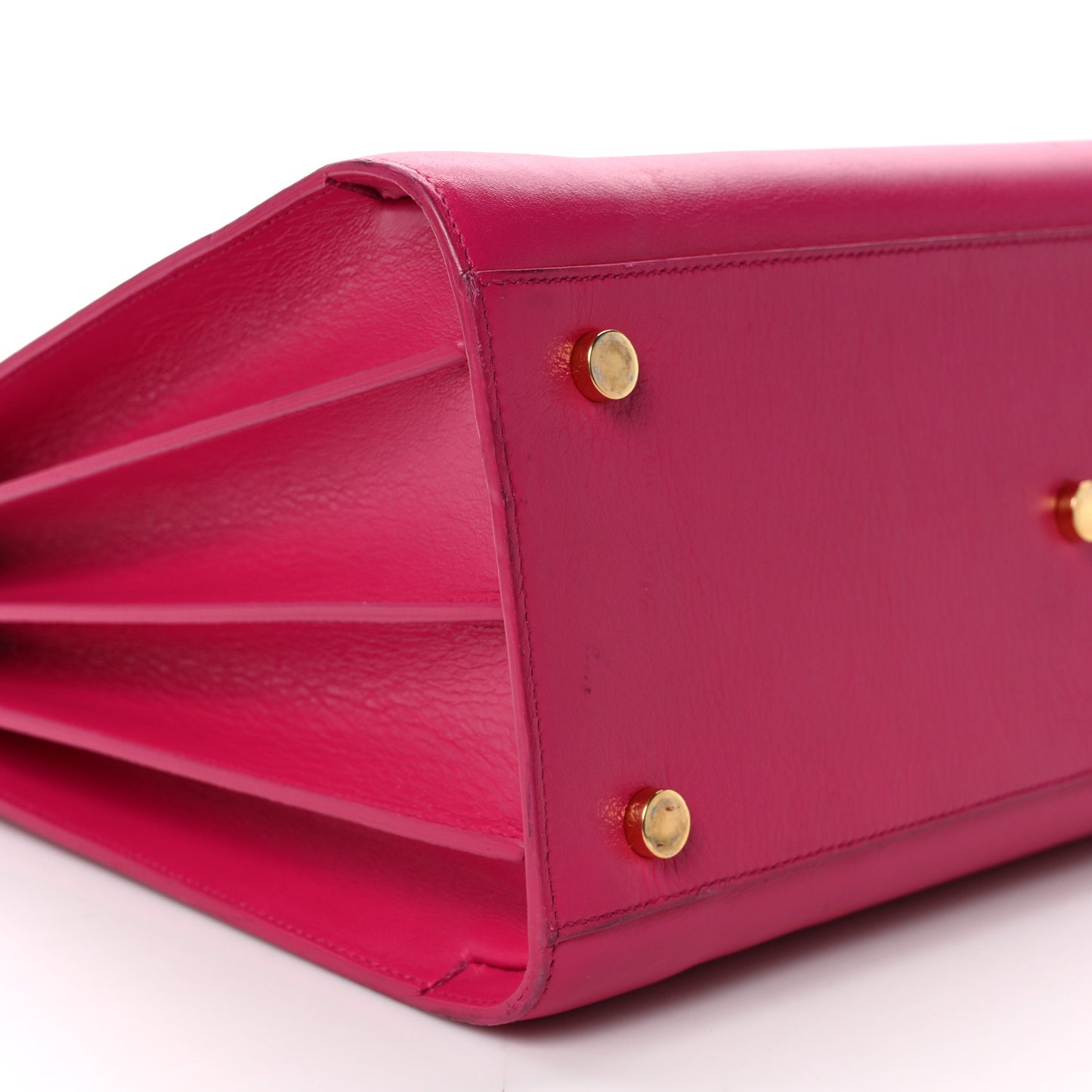 Calfskin Small Sac De Jour Lipstick Fuchsia