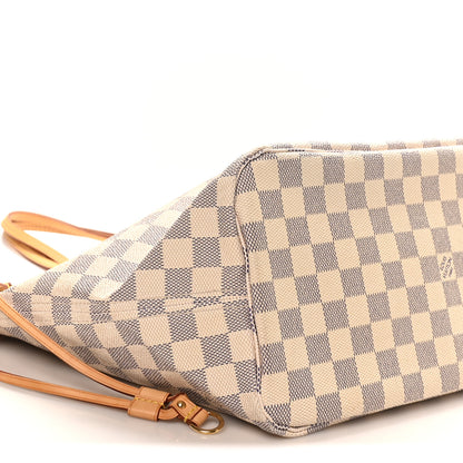 Louis Vuitton Damier Azur Neverfull MM 9 of 10
