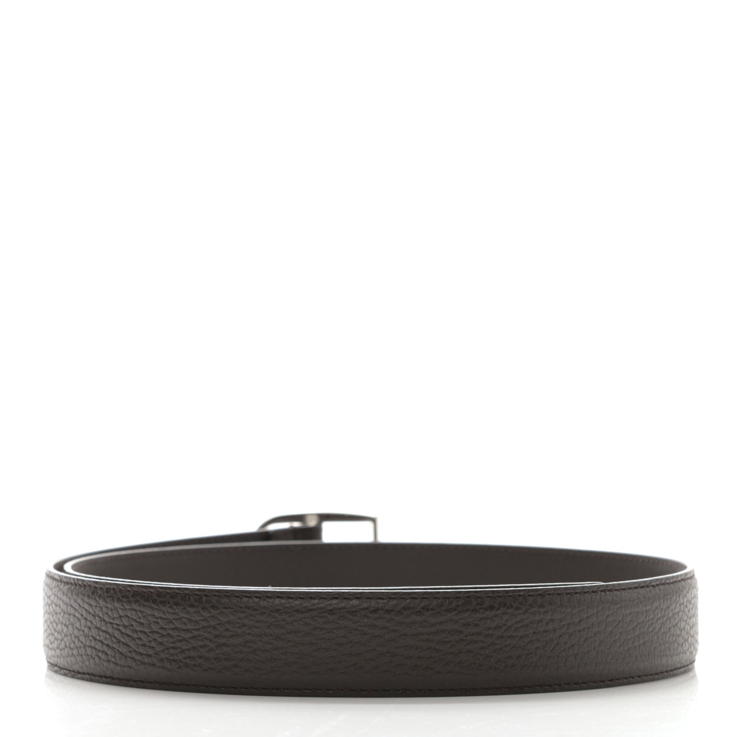 Calfskin Belt 85 34 Dark Brown