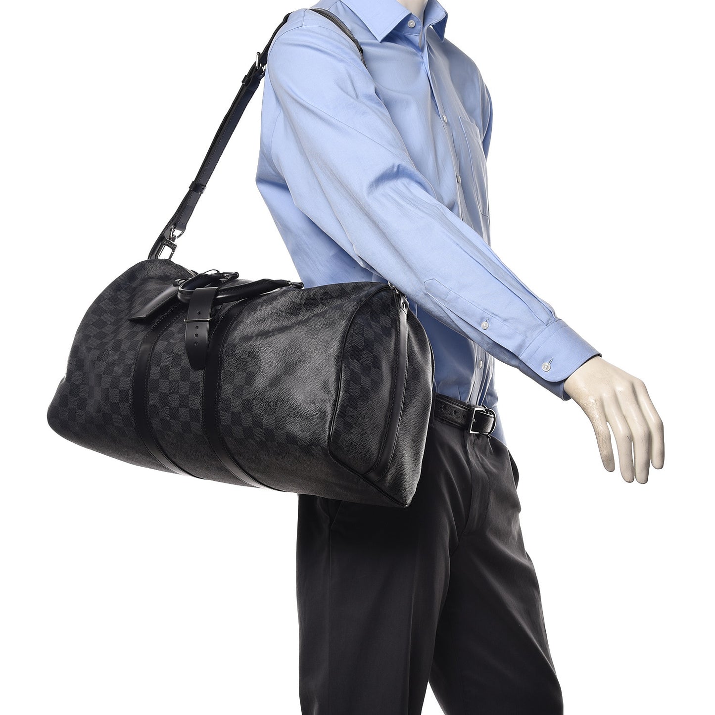 Damier Graphite Keepall Bandouliere 45
