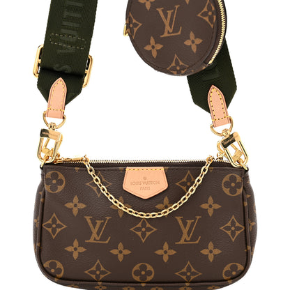 Louis Vuitton Monogram Multi Pochette Accessories Mini Pochette Kaki 7 of 9