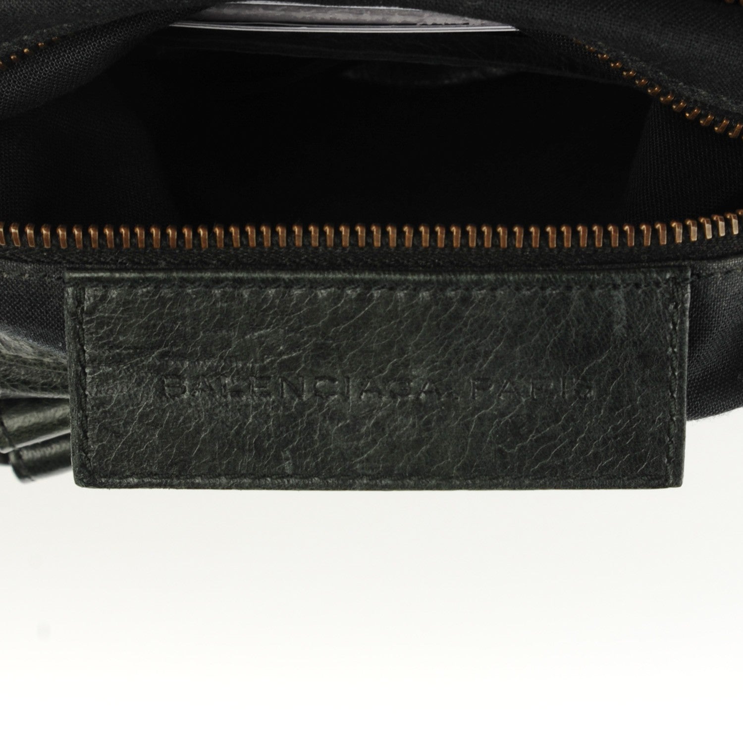 Balenciaga Agneau Classic Hardware Drum Black 6 of 8