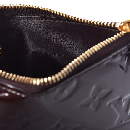 Louis Vuitton Vernis Key Pouch NM Amarante 6 of 7