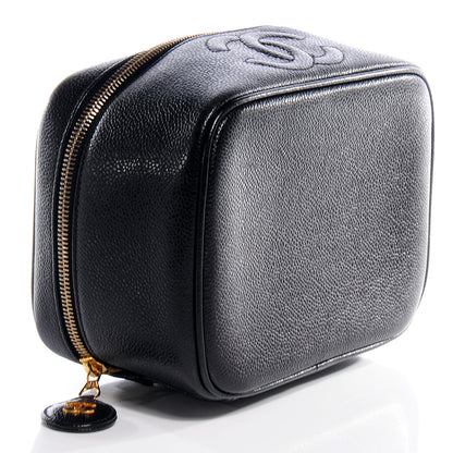 Chanel Caviar Cosmetic Case Black 4 of 8