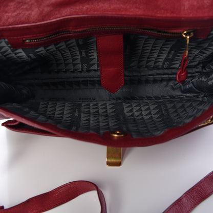 Proenza Schouler Lambskin Medium PS1 Satchel Chianti 5 of 11