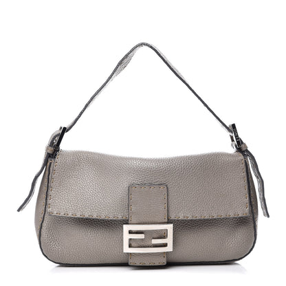 Fendi Cuoio Romano Selleria Baguette Peltro 1 of 8