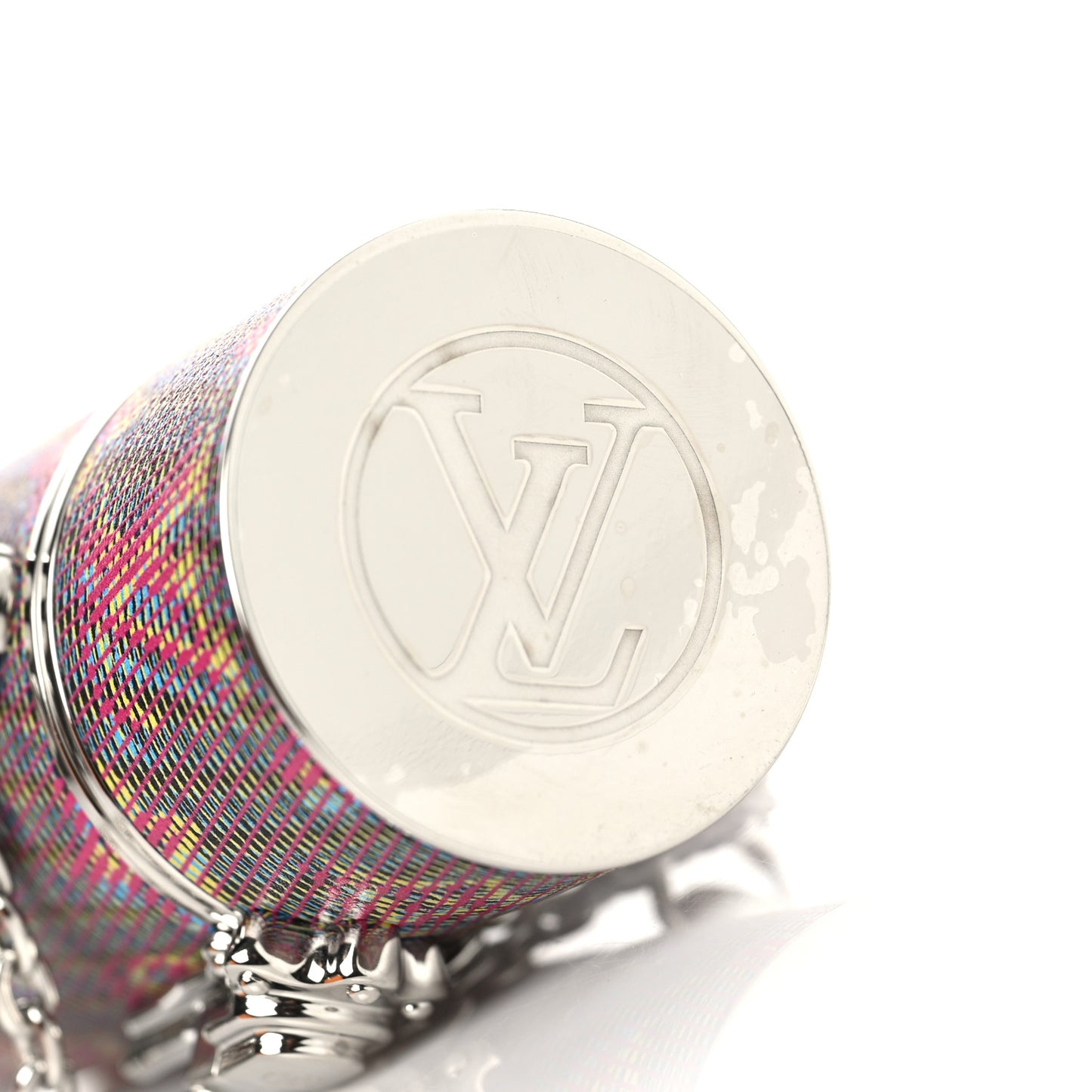 Monogram LV Pop Chain Lipstick Case Rose