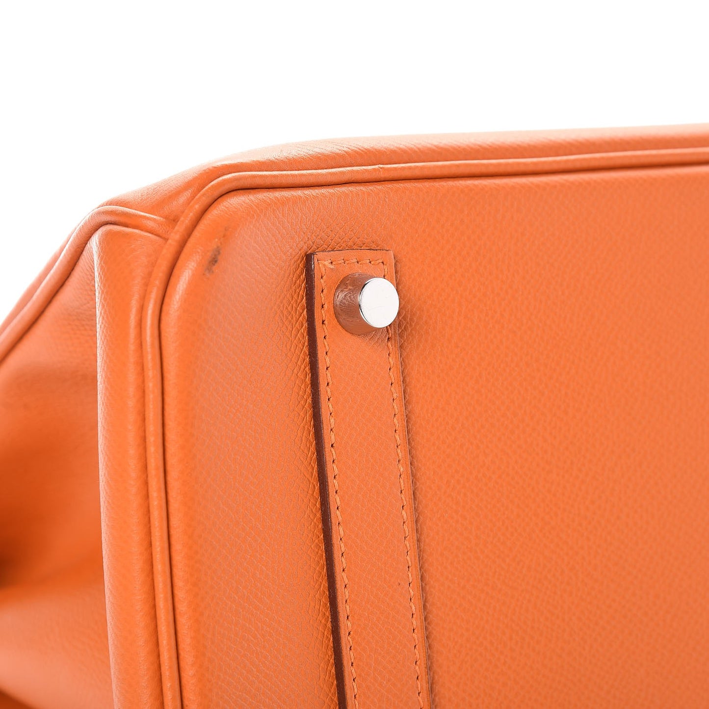 Epsom Birkin 35 Orange