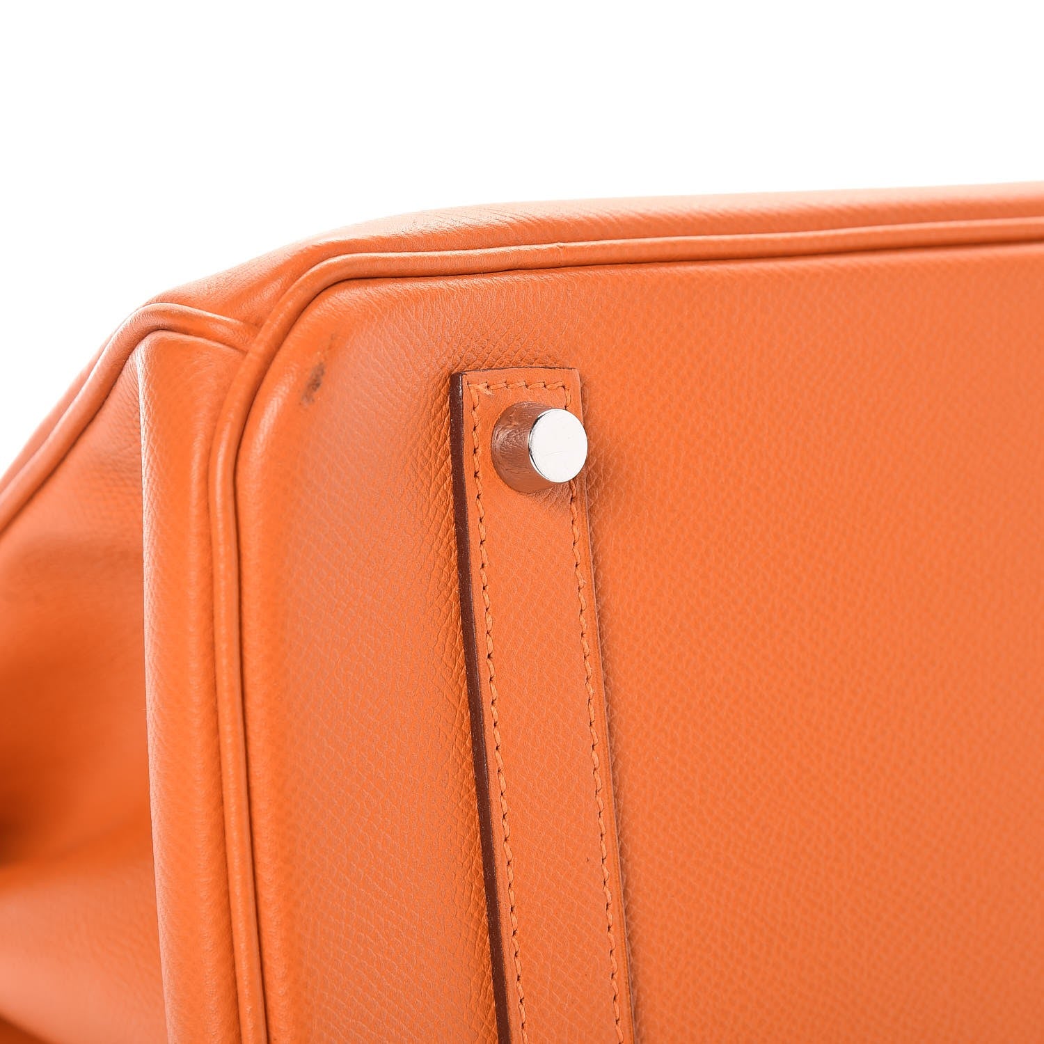 Hermes Epsom Birkin 35 Orange 35 of 38
