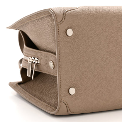 Loro Piana Grained Calfskin Medium Sesia Warm Mastic 9 of 11