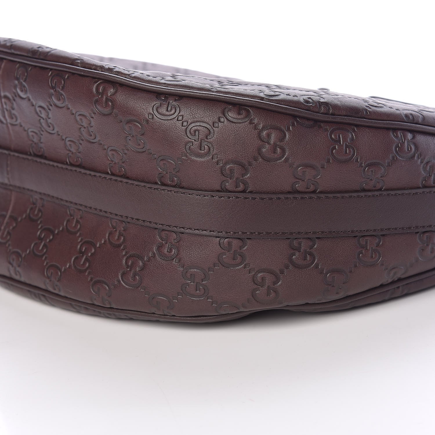 Gucci Guccissima Medium GG Twins Hobo Dark Brown 10 of 10