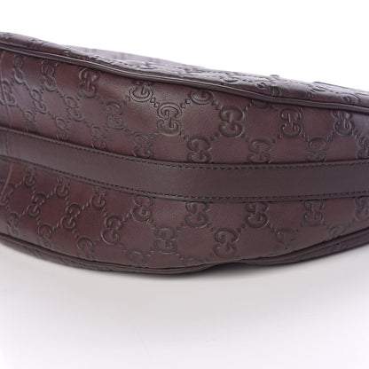 Gucci Guccissima Medium GG Twins Hobo Dark Brown 10 of 10