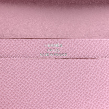 Hermes Bearn Card Holder Wallet Mauve Sylvester 6 of 8