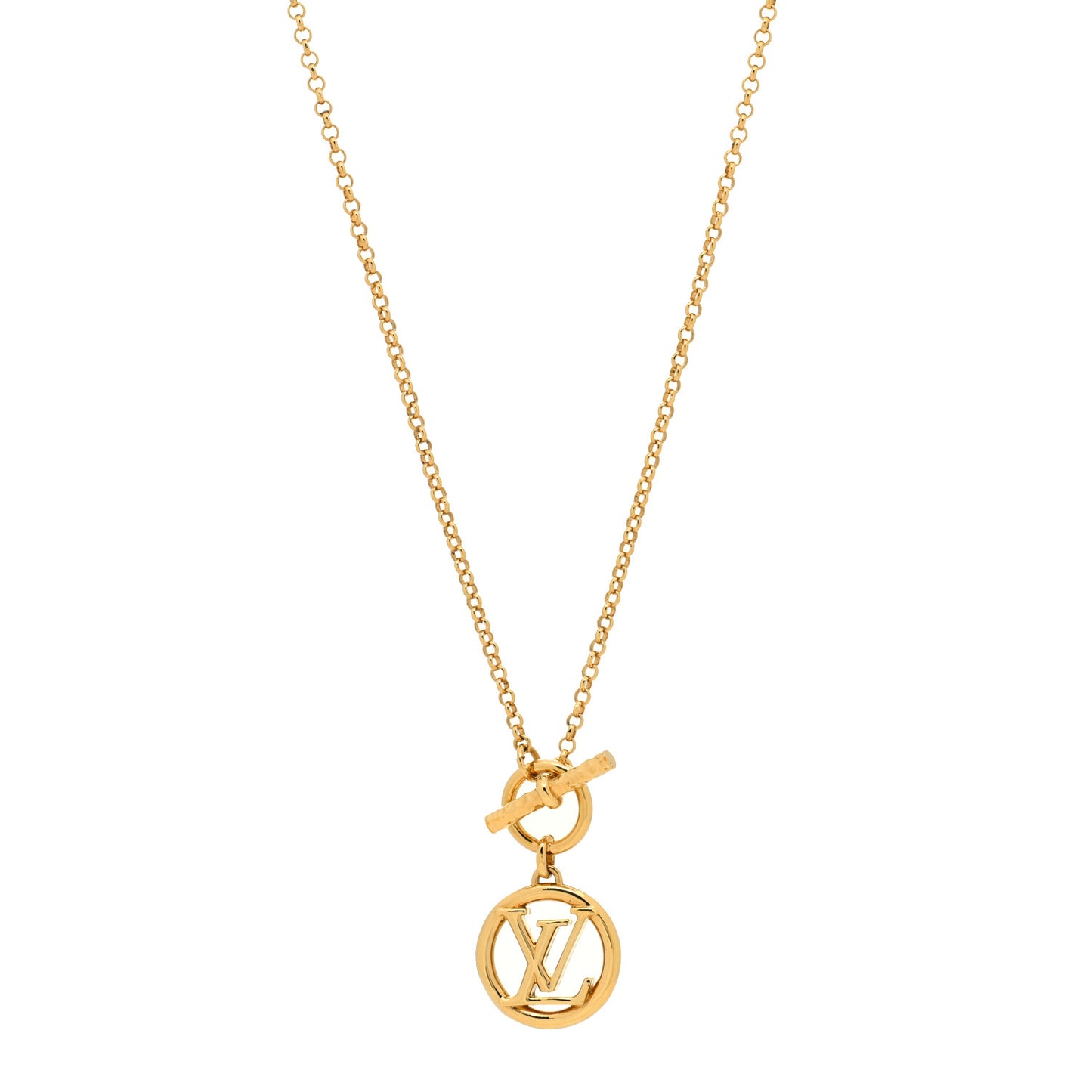 Metal Baby Louise Necklace Gold
