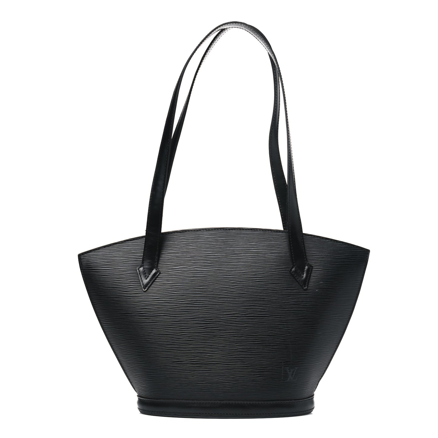 Epi Saint Jacques PM Long Straps Black