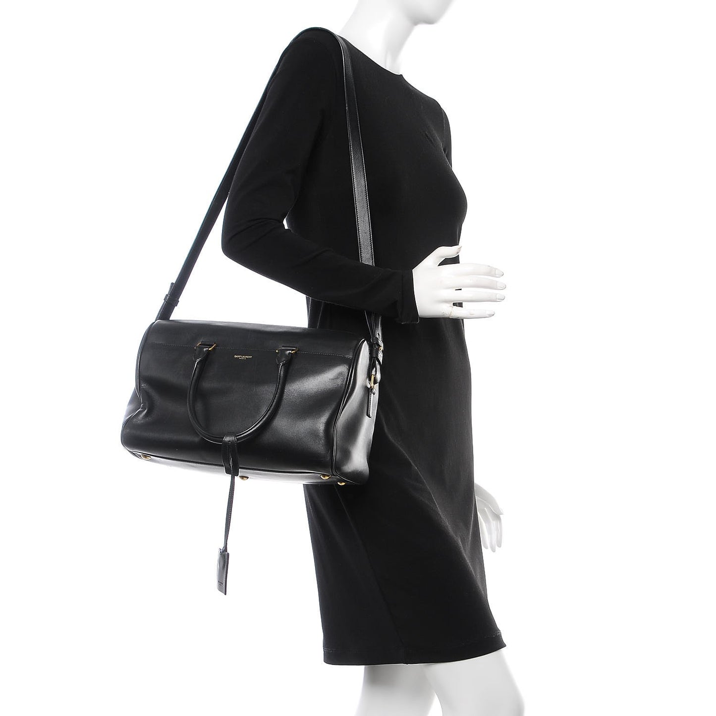 Calfskin Classic Duffle 6 Black