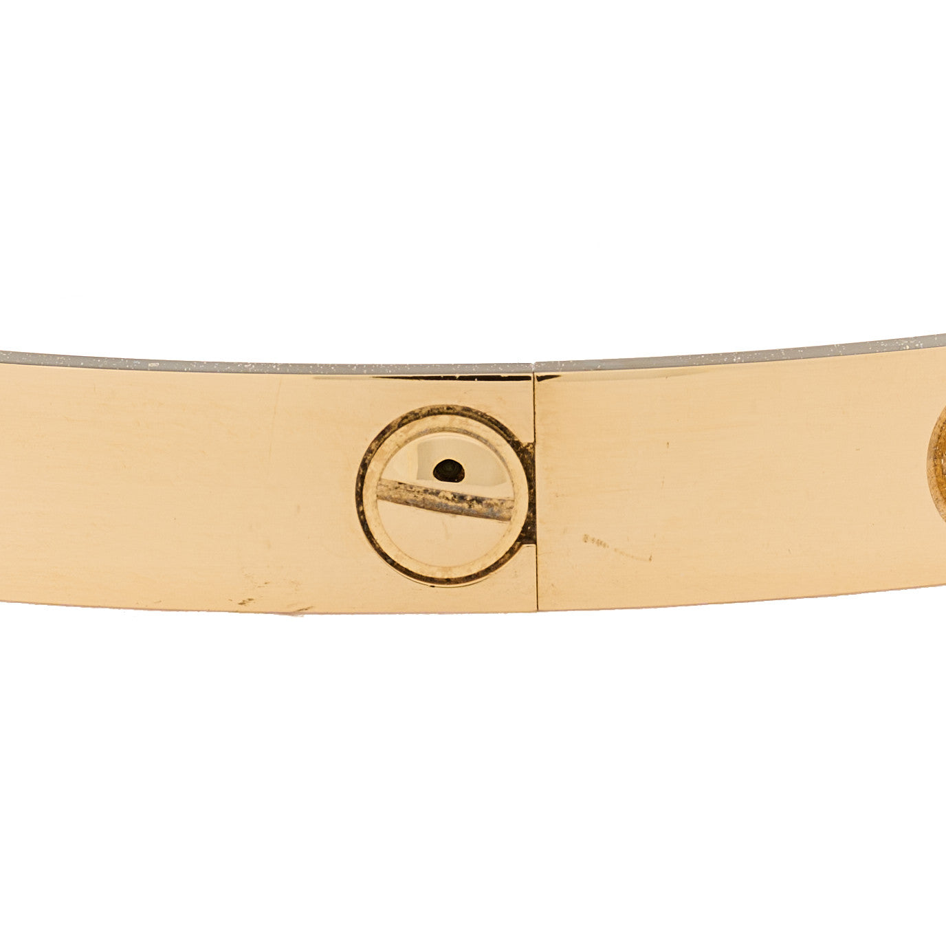 18K Yellow Gold LOVE Bracelet 17