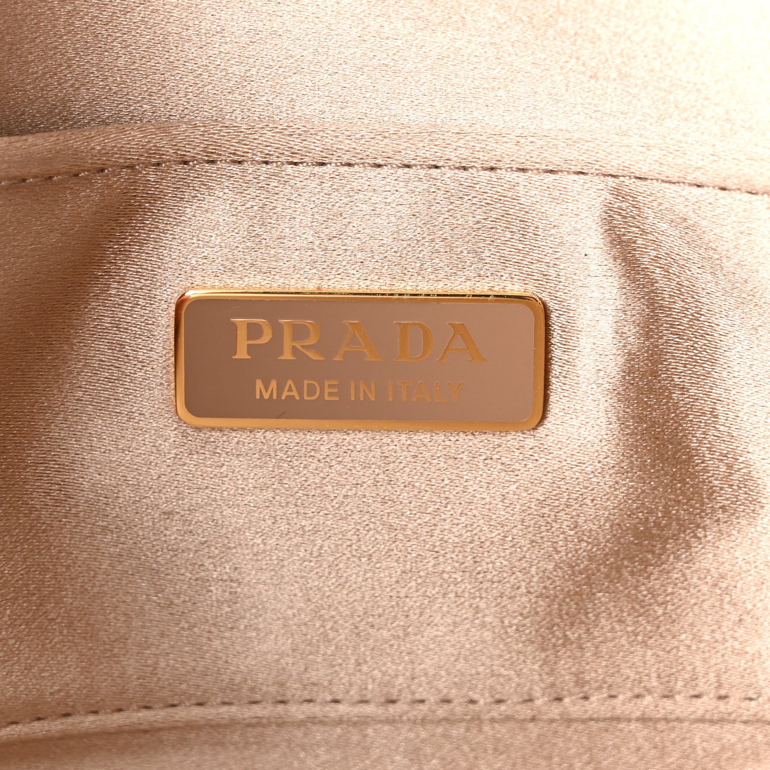 Prada Satin Triangle Mini Shoulder Bag Cameo 6 of 9