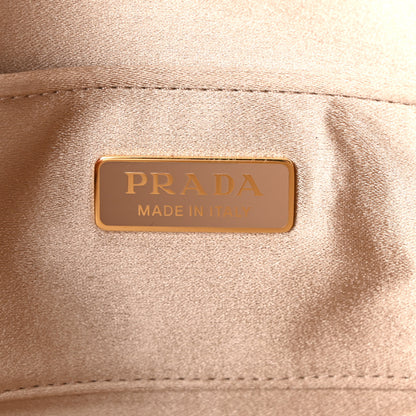 Prada Satin Triangle Mini Shoulder Bag Cameo 6 of 9
