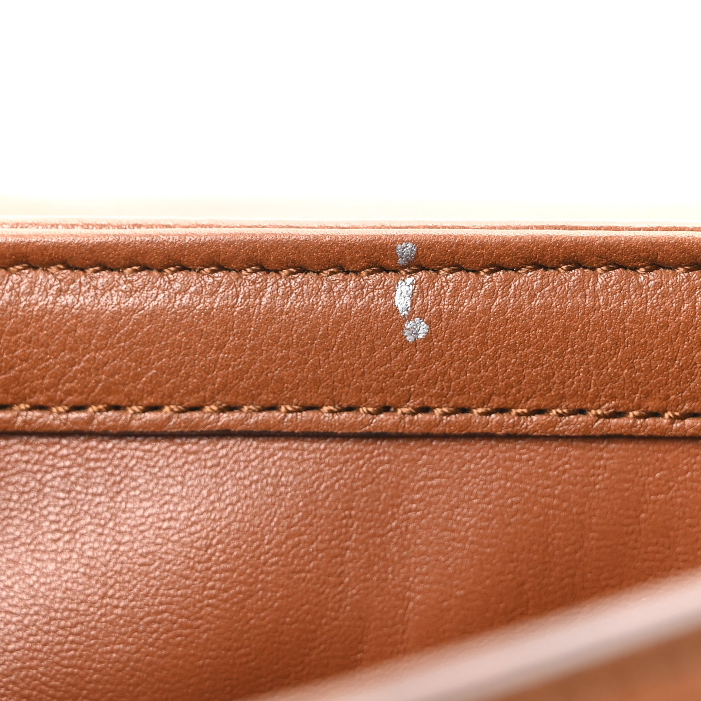 Roxy Calfskin Web Mini Blondie Shoulder Bag Cuir