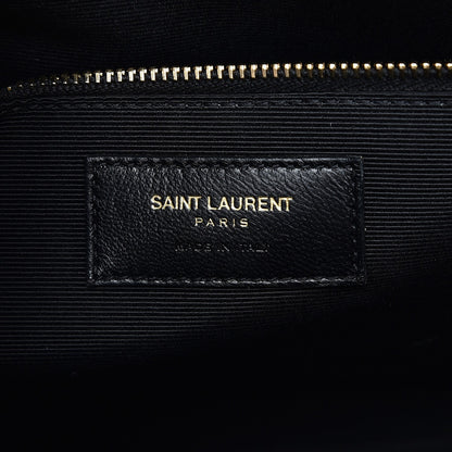 Saint Laurent Grained Calfskin Small Sac De Jour Dark Anthracite 9 of 9