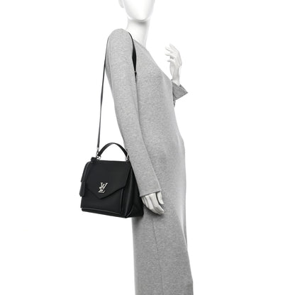 Louis Vuitton Soft Calfskin My Lockme Top Handle Black 2 of 15