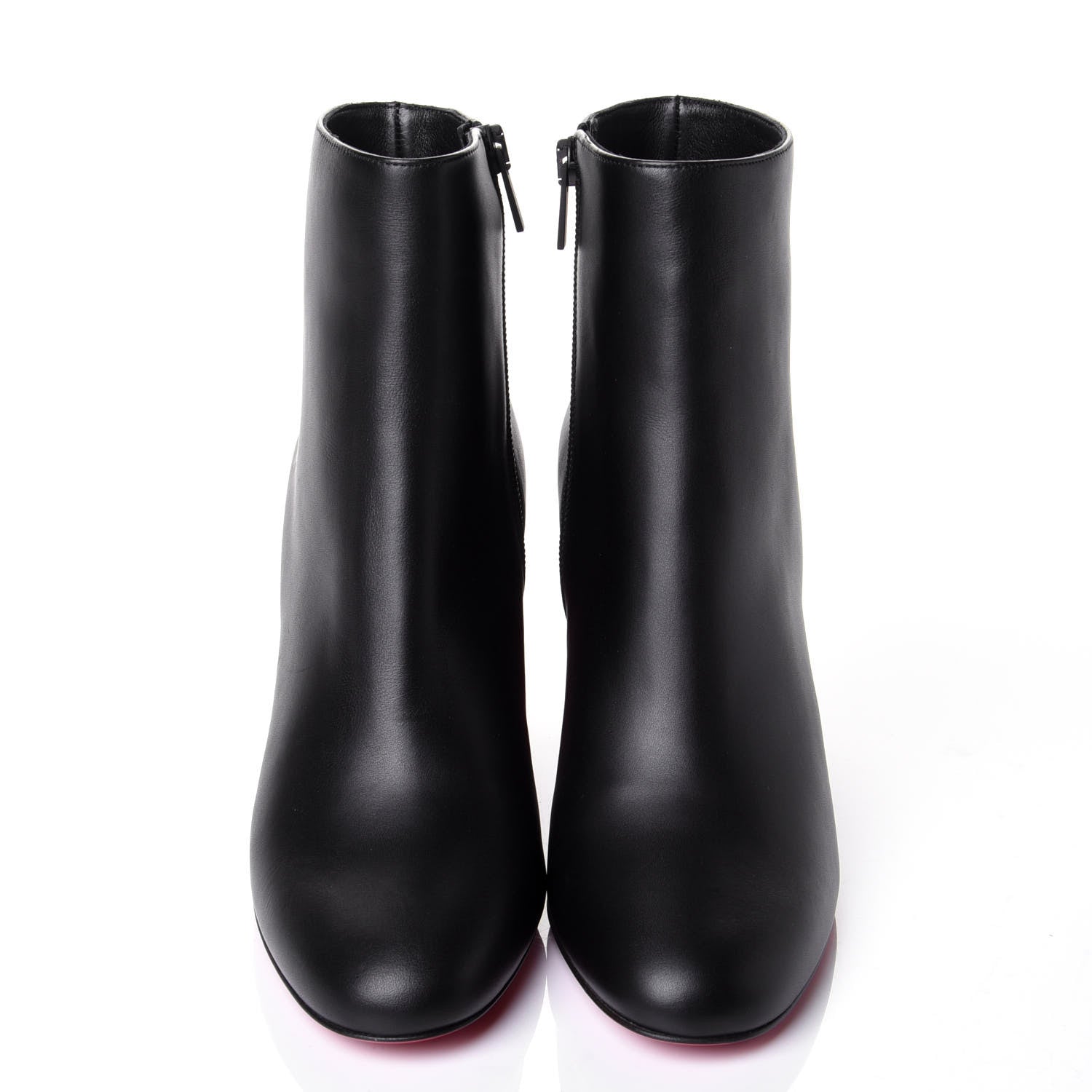 Christian Louboutin Calfskin Turela 85 Ankle Boots 37.5 Black 5 of 10