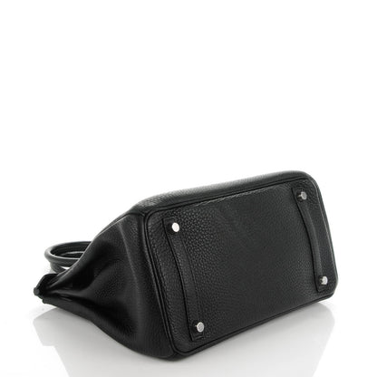 Hermes Taurillon Clemence Birkin 30 Black 6 of 31