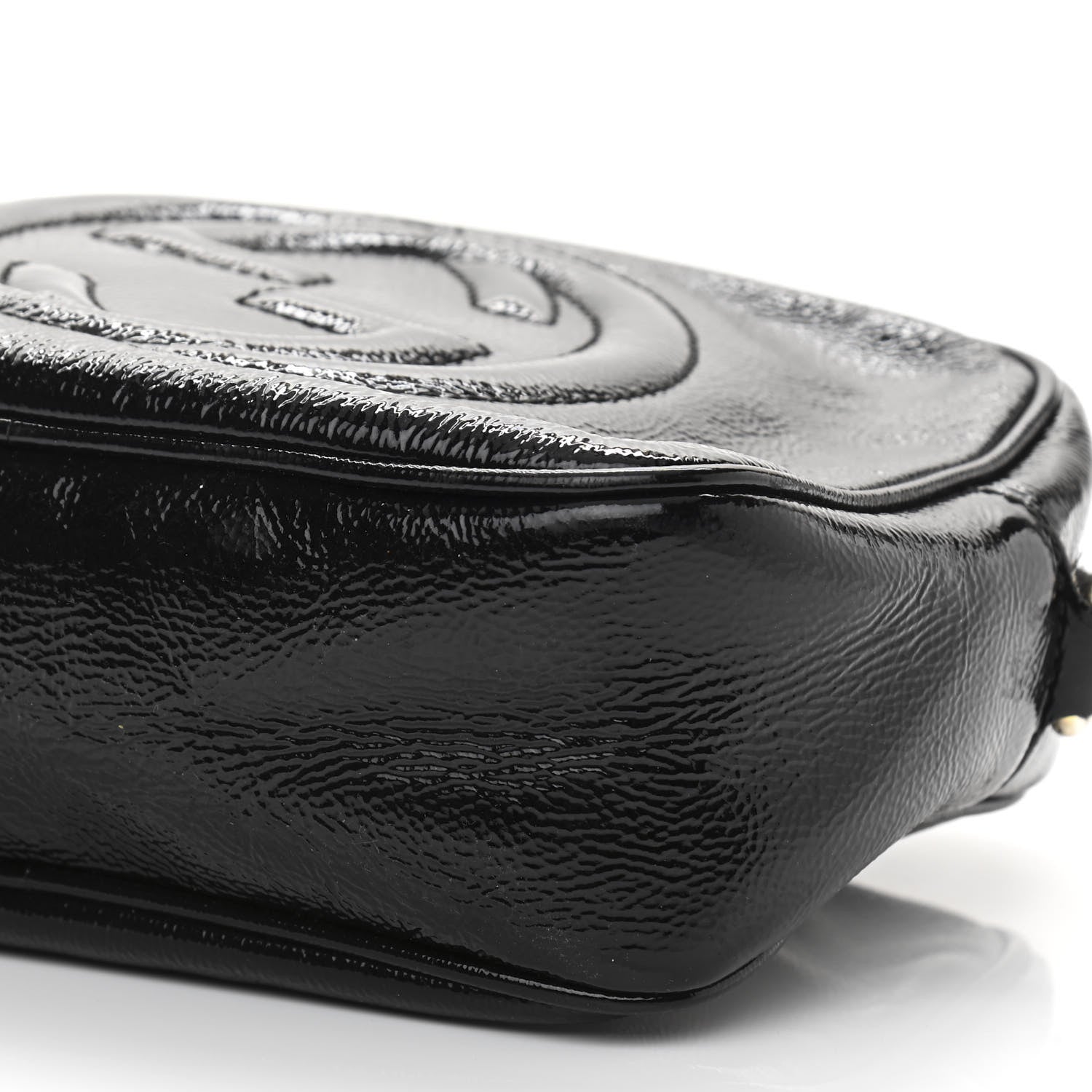 Gucci Soft Patent Small Soho Disco Bag Black 10 of 10