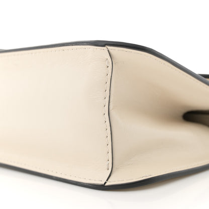Valentino Garavani Calfskin Vlogo Loco Shoulder Bag Light Ivory 10 of 10