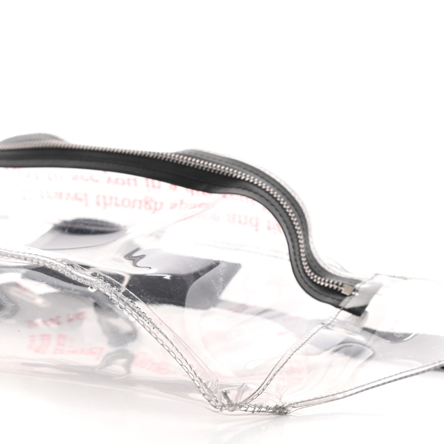 PVC VLTN Belt Bag Black