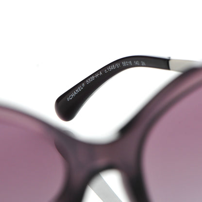 Chanel Acetate Pearl Winter Butterfly Sunglasses 5338-H-A Purple 6 of 8