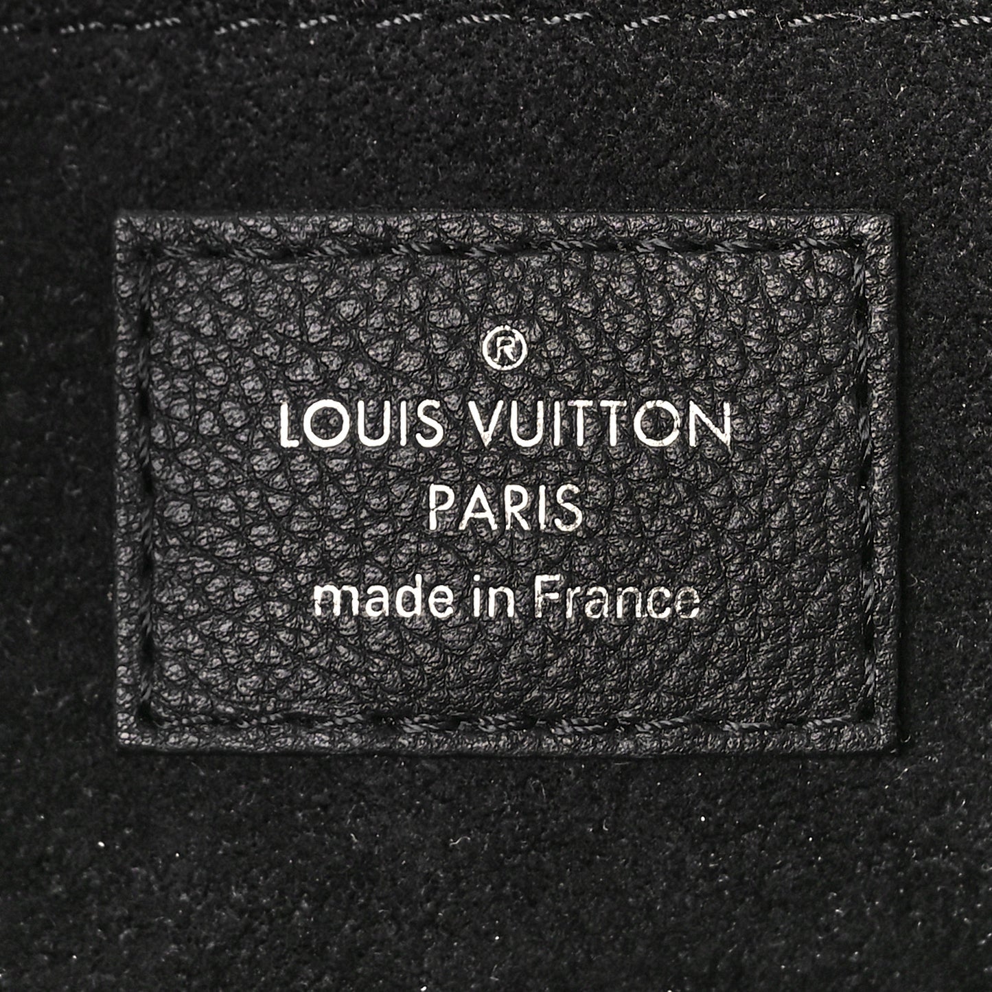 Soft Calfskin My Lockme Top Handle Vanille Black