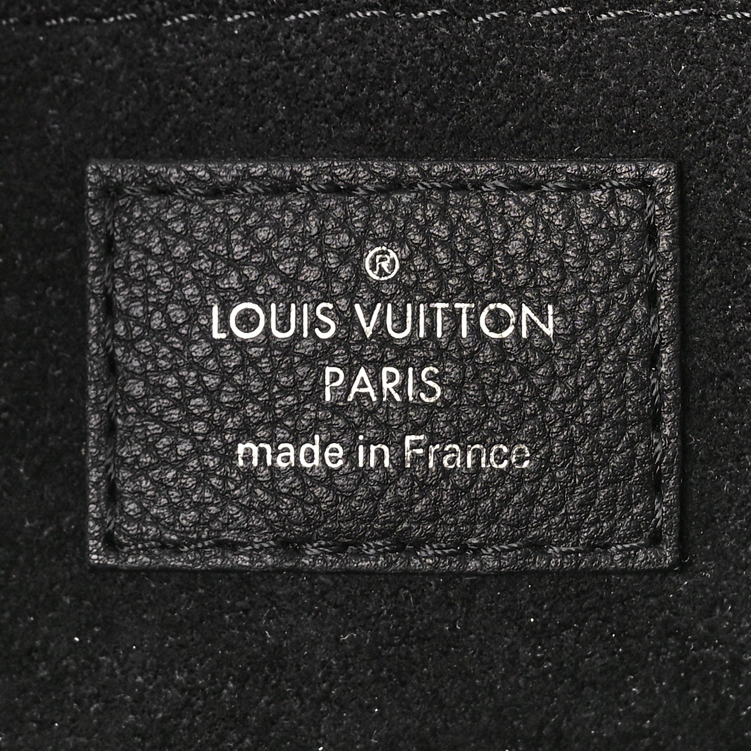 Louis Vuitton Soft Calfskin My Lockme Top Handle Vanille Black 6 of 8