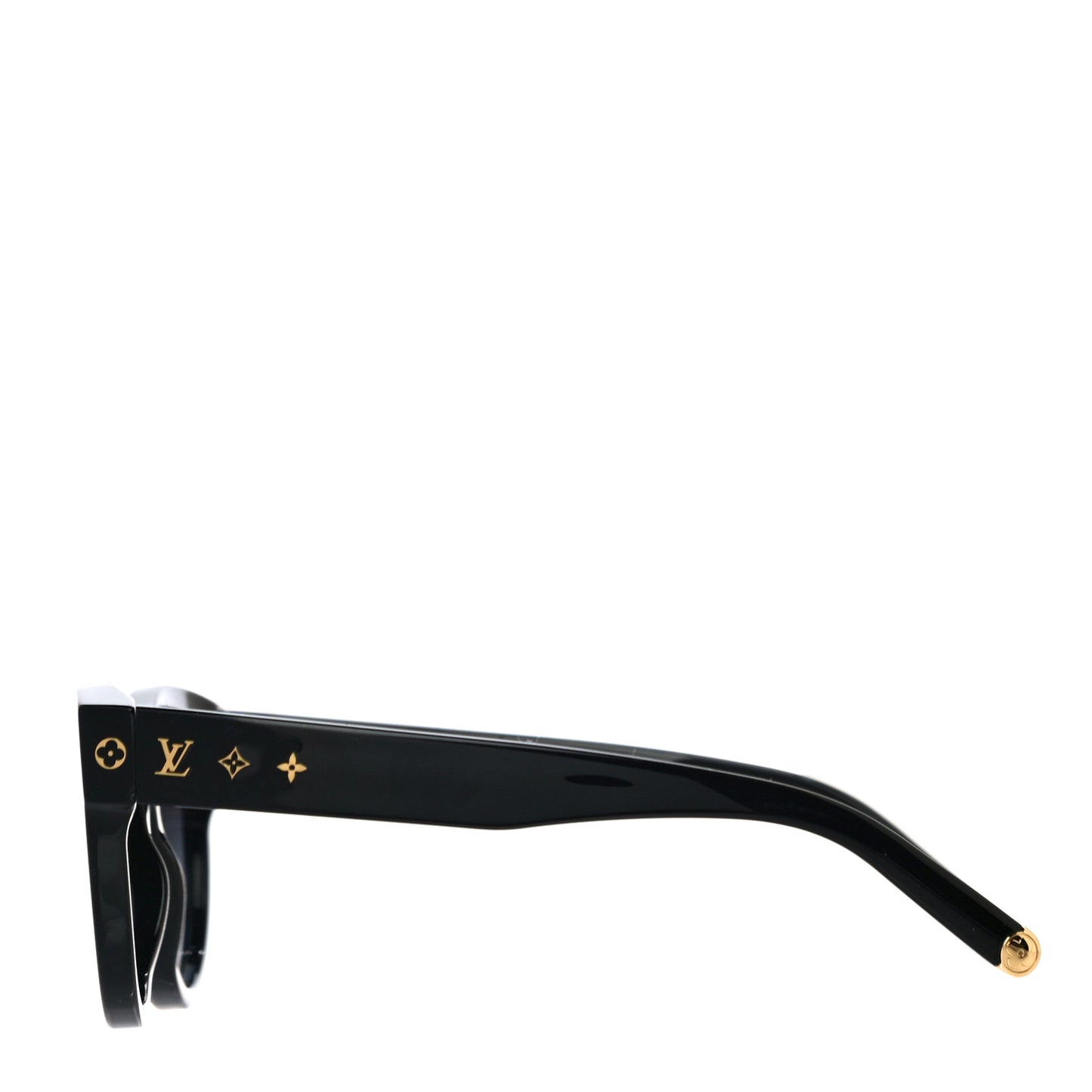 Acetate My Monogram Square Sunglasses Z1526W Black