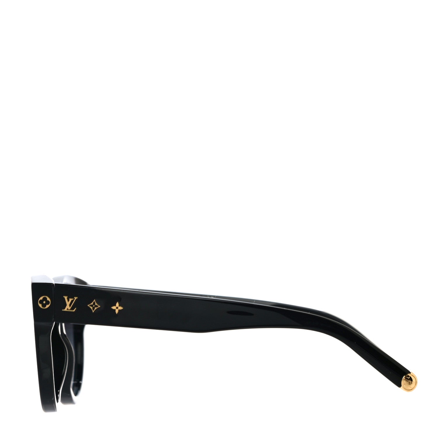 Louis Vuitton Acetate My Monogram Square Sunglasses Z1526W Black 2 of 7