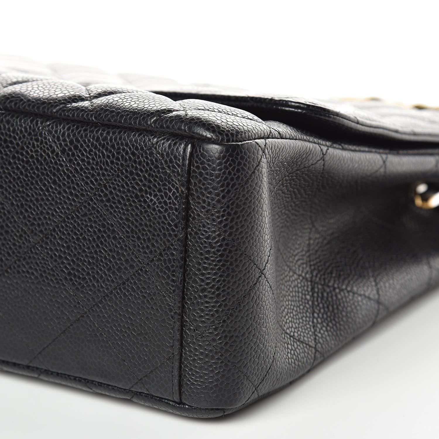 Chanel Caviar Quilted Maxi Single Flap Black 7 of 11