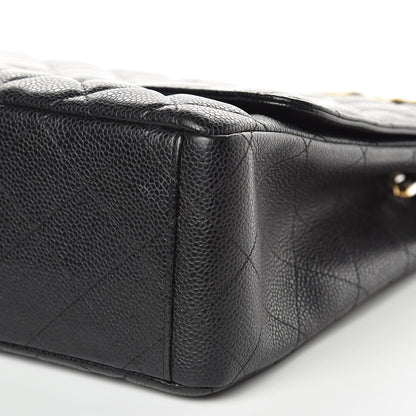 Chanel Caviar Quilted Maxi Single Flap Black 7 of 11