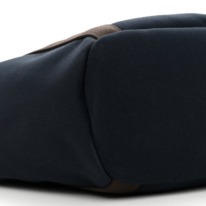 Hermes Toile Sac De Pansage Groom Bleu Navy Feu 9 of 12