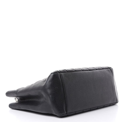 Chanel Caviar Quilted Grand Shopping Tote GST Black 4 of 17