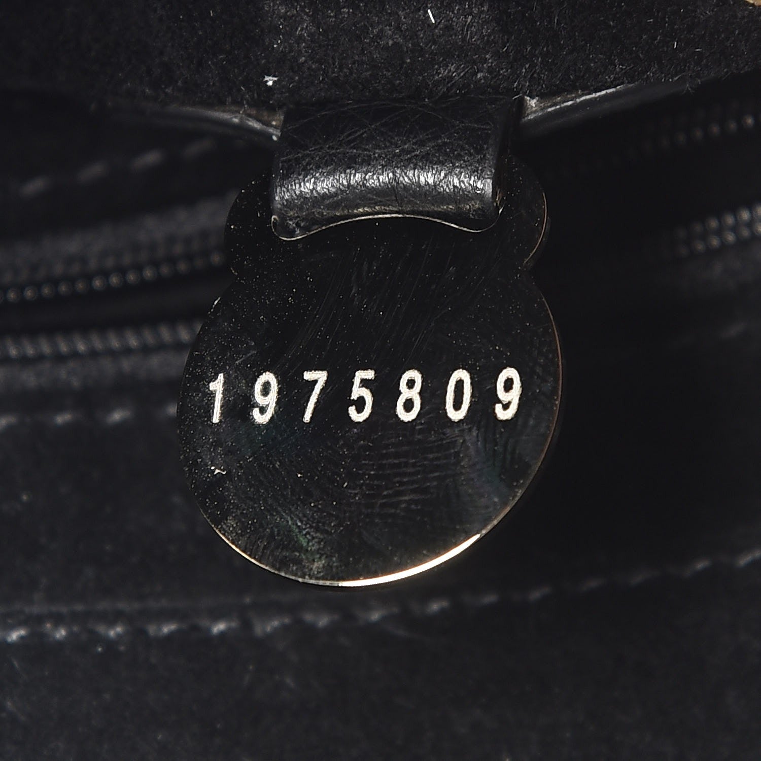 Mulberry Glossy Goatskin Small Lily Flap Black 8 of 8