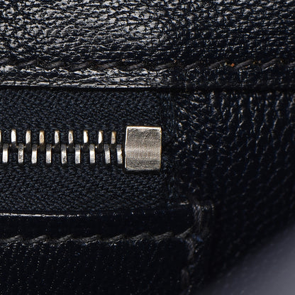 Hermes Box Birkin 35 Black Bleu Marine 34 of 42